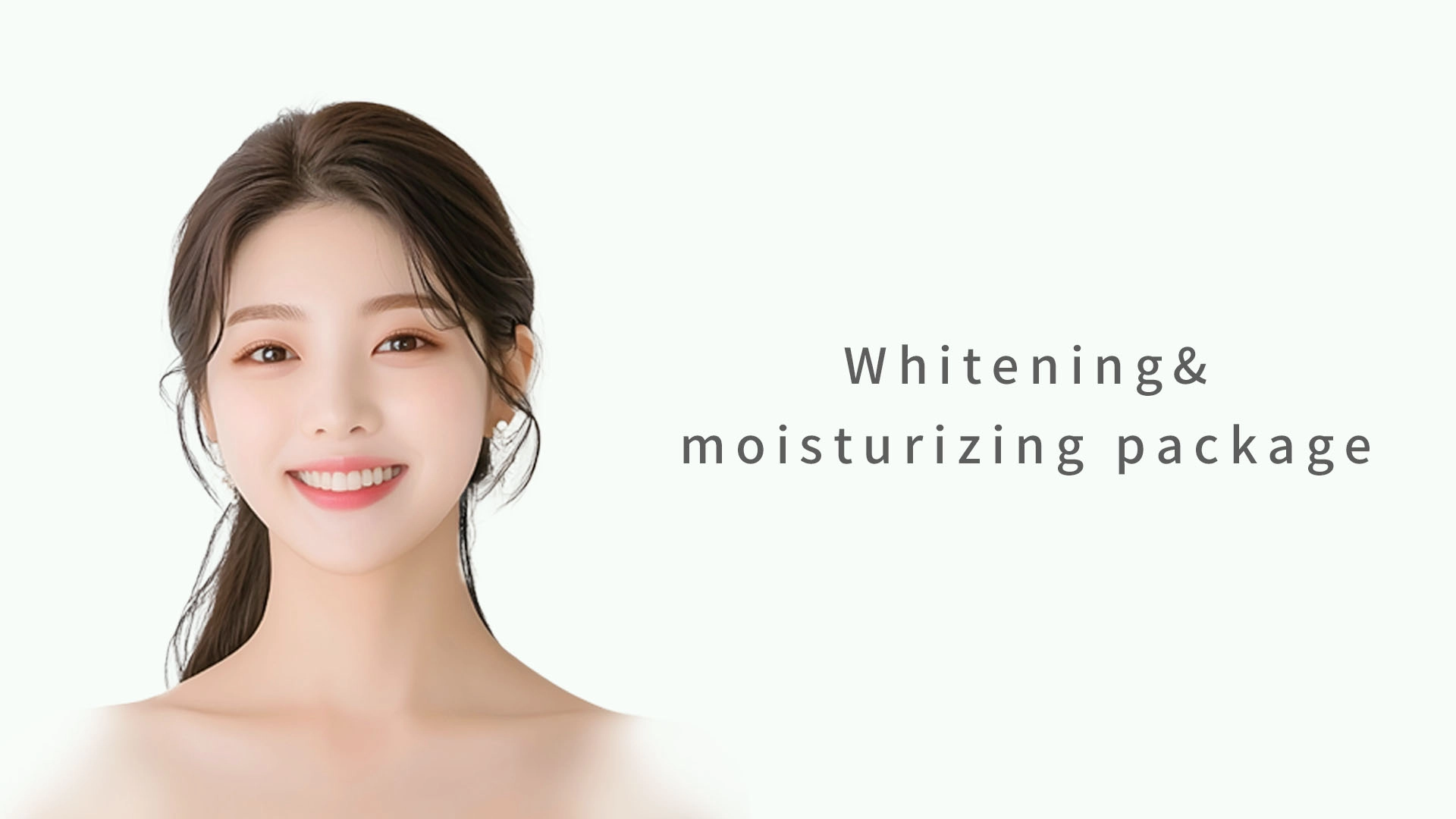 Whitening & moisturizing package