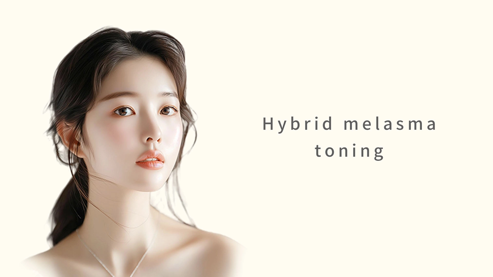 Hybrid melasma toning